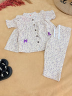Lilac Garden Muslin Co-ord Set