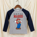 Super Mario Raglan Sleeve T-Shirt