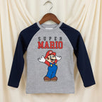 Super Mario Raglan Sleeve T-Shirt
