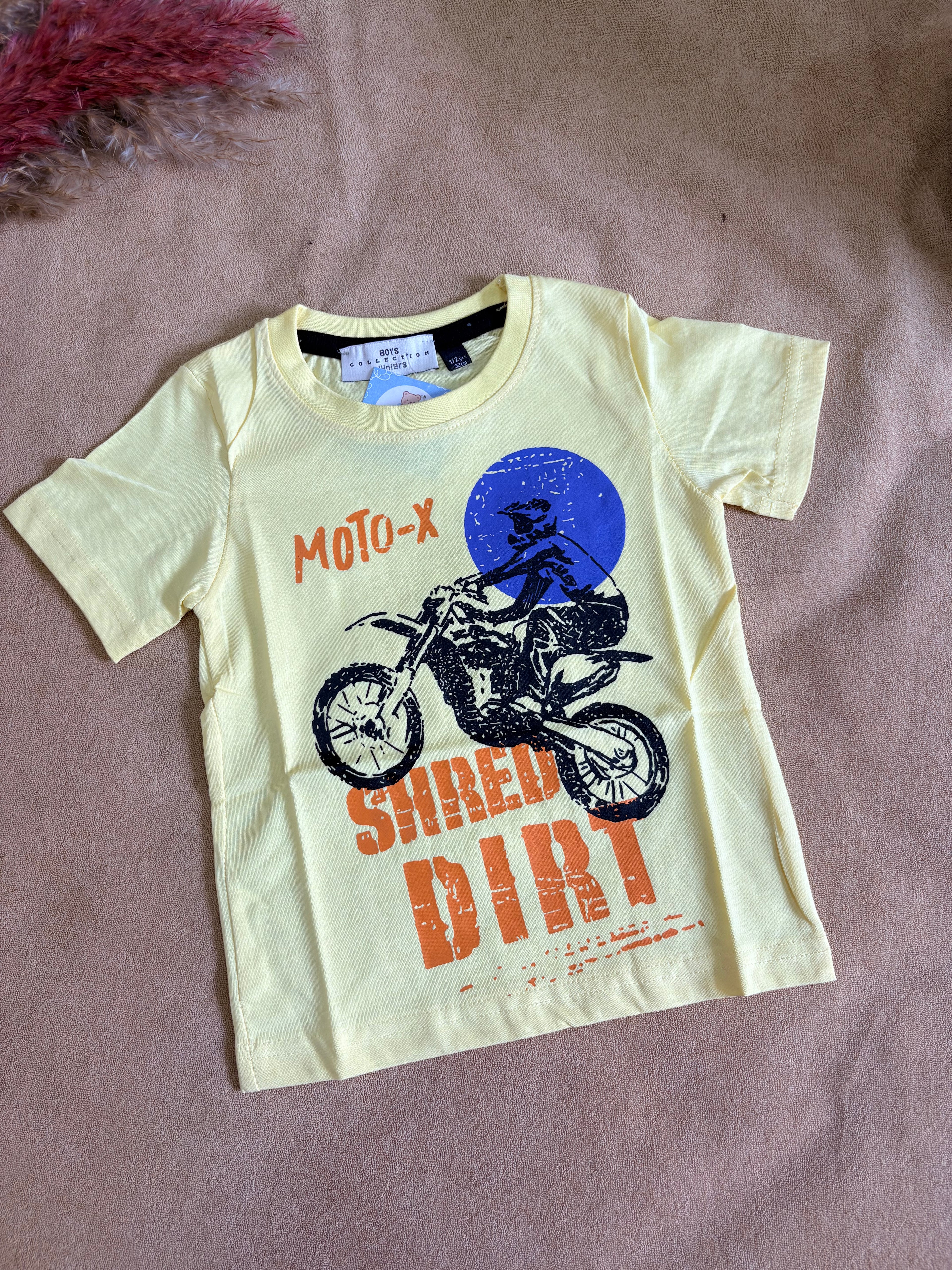 Moto-X Adventure Boys Cotton T-Shirt