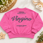 Hot Pink Graphic Sweatshirt