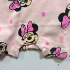 Minnie Print Baby Jumpsuit