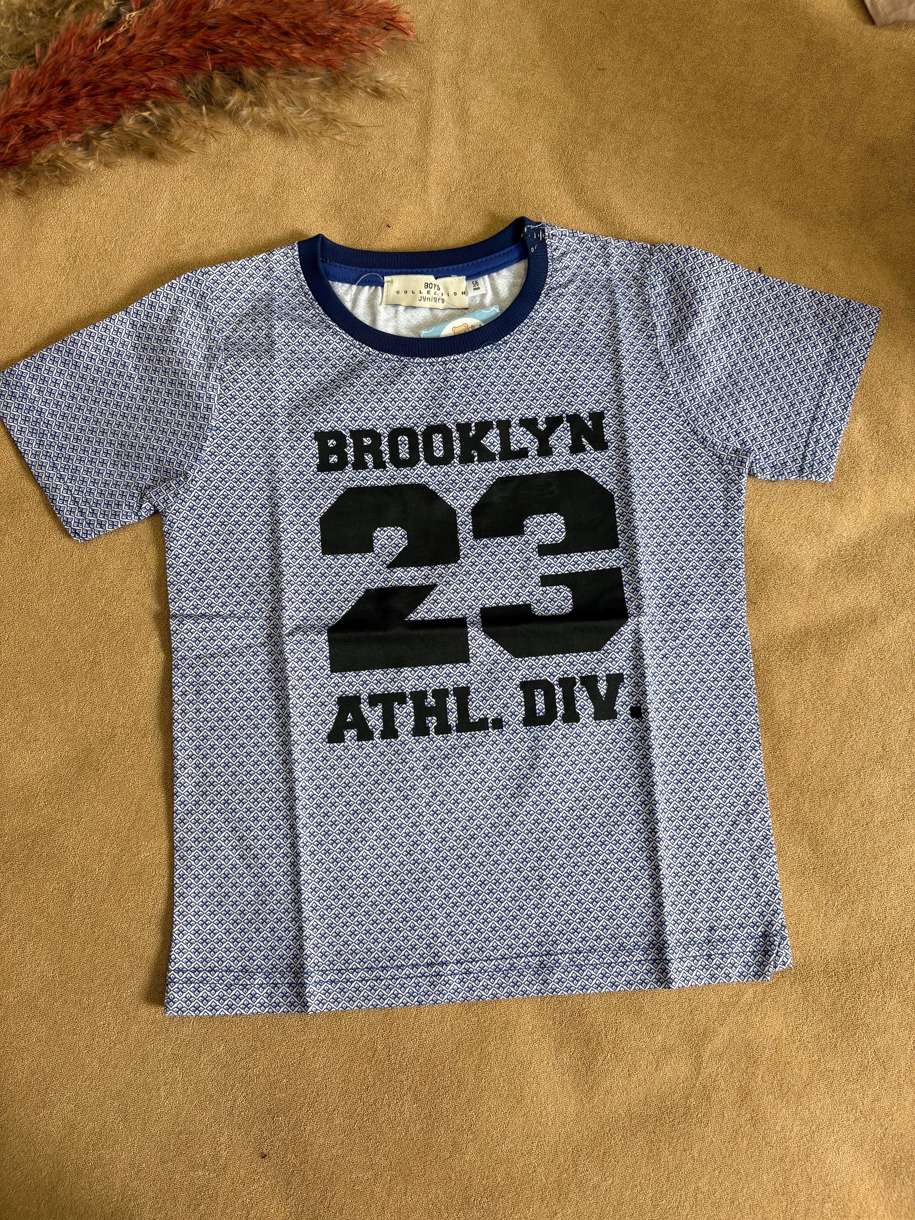 Brooklyn 23 Boys Cotton T-Shirt