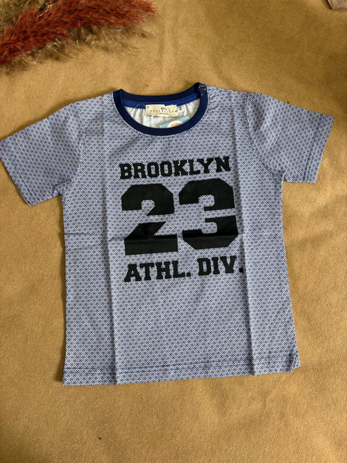 Brooklyn 23 Boys Cotton T-Shirt