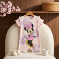 Minnie Floral Baby Jumpsuit