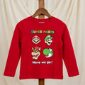 Super Mario Graphic Full Sleeve T-Shirt