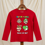 Super Mario Graphic Full Sleeve T-Shirt