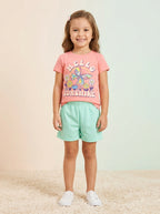 Baby Girl Hello Sunshine Butterfly Shorts Set