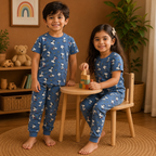 Snoopy Blue Unisex Coord Set
