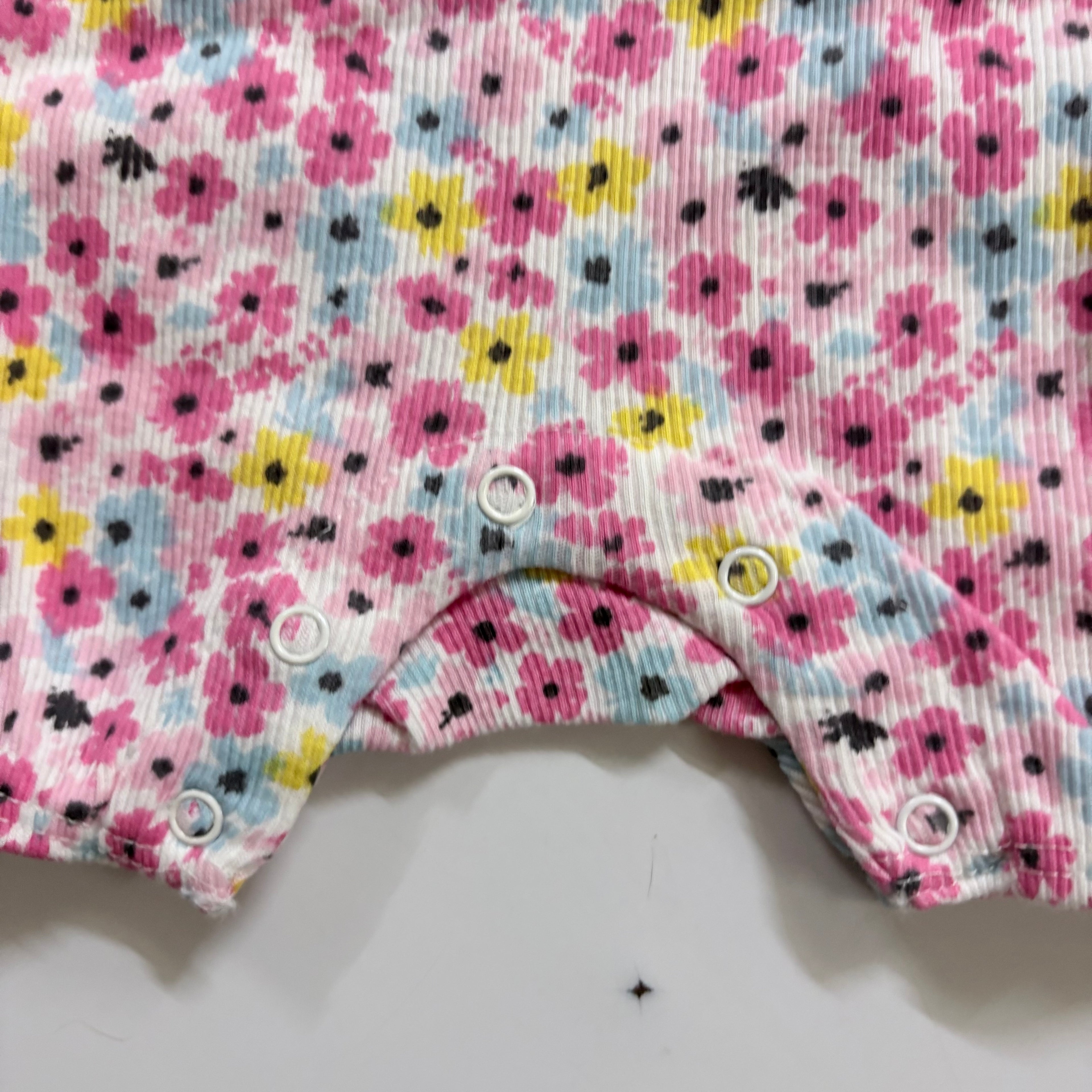 Floral Print Baby Jumpsuit