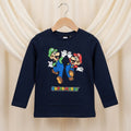 Super Mario & Luigi Graphic Full Sleeve T-Shirt