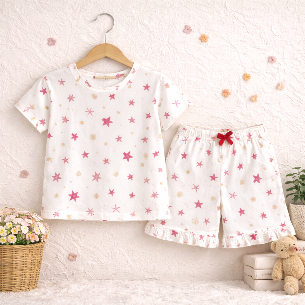 Starfish & Shell Print Co-ord Set
