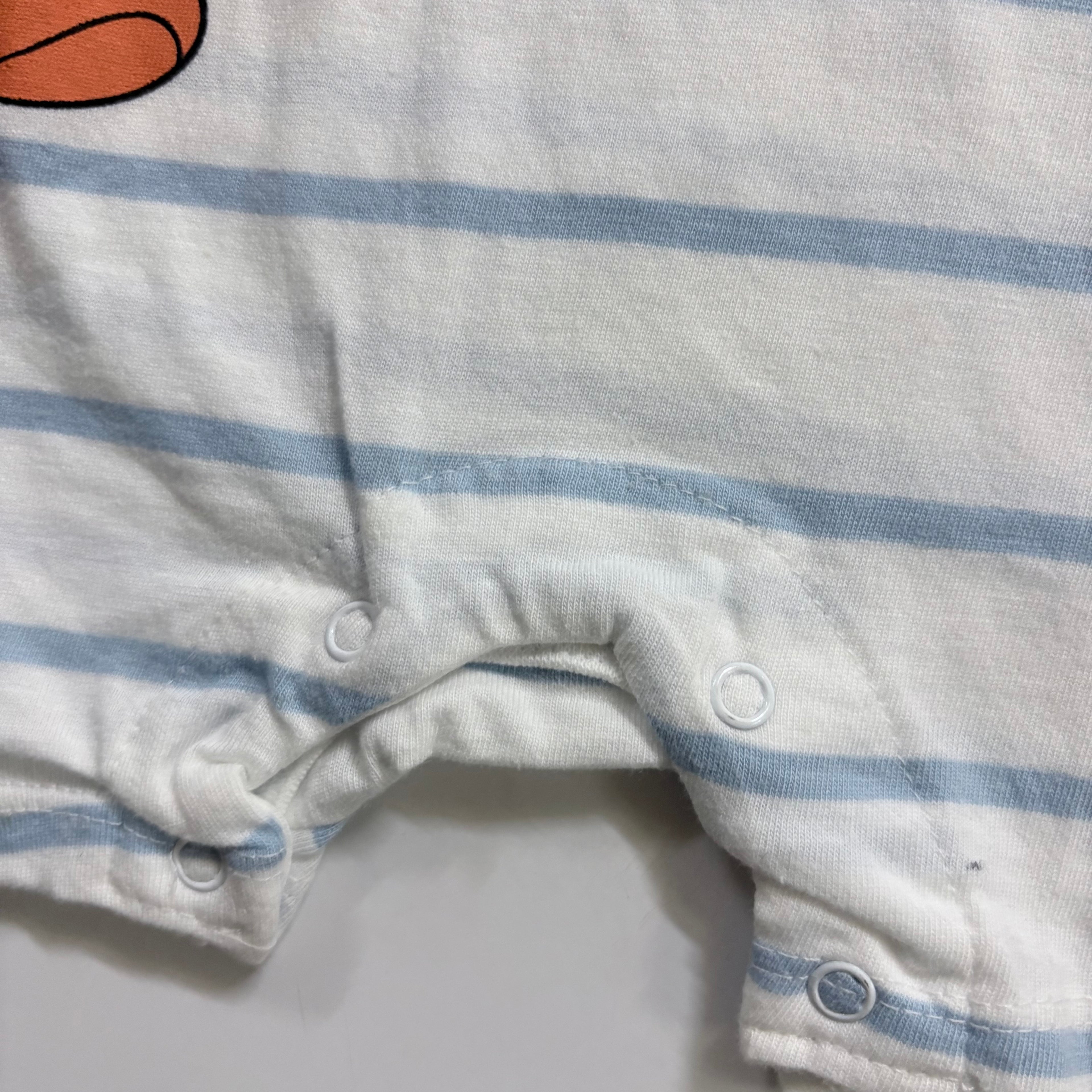 Tiger Print Baby Jumpsuit