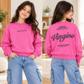 Hot Pink Graphic Sweatshirt