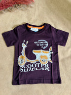 Scooter Squad Boys Cotton T-Shirt