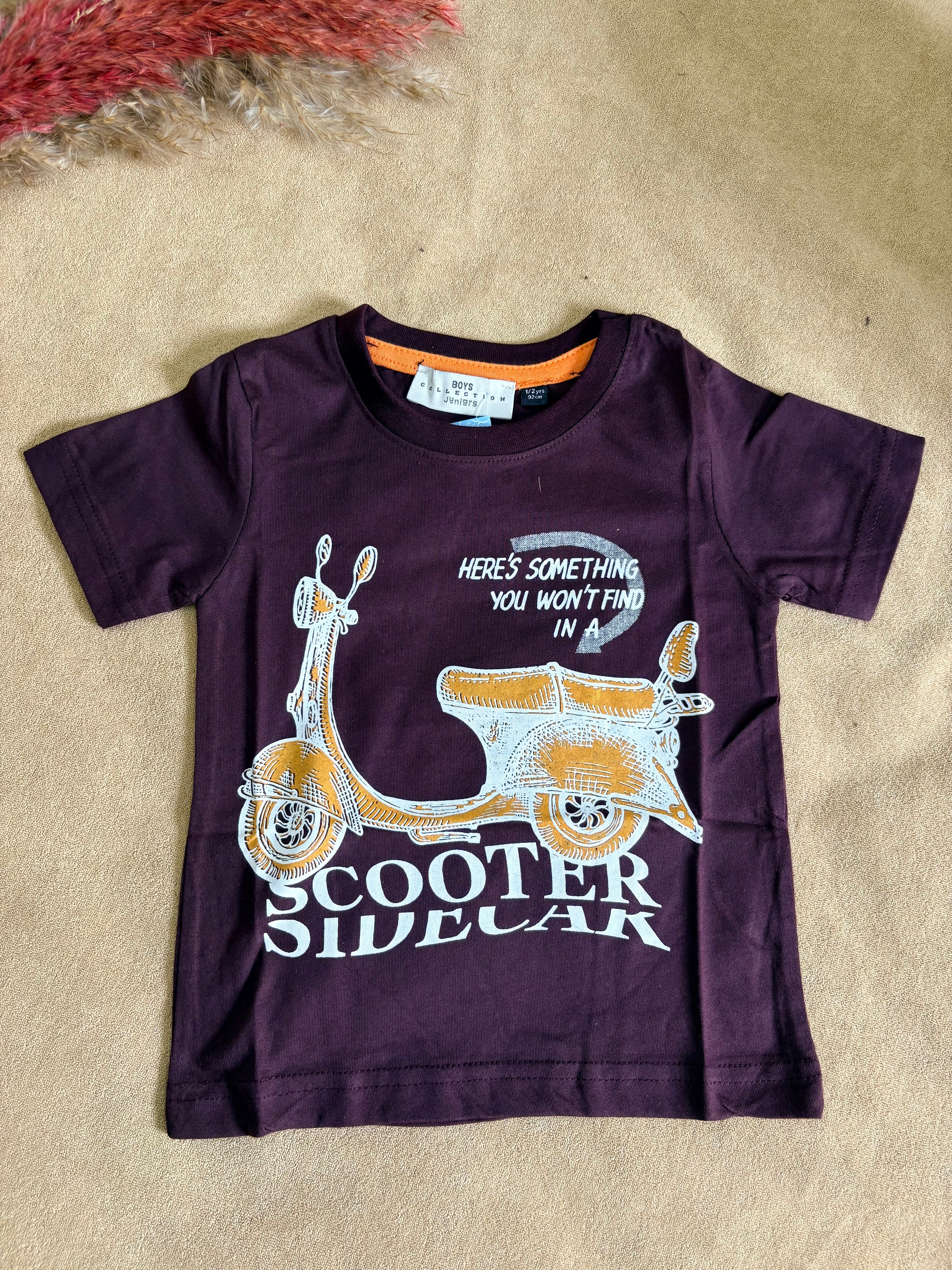 Scooter Squad Boys Cotton T-Shirt