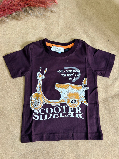 Scooter Squad Boys Cotton T-Shirt