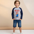 Super Mario Raglan Sleeve T-Shirt