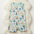 Jungle Print Baby Jumpsuit