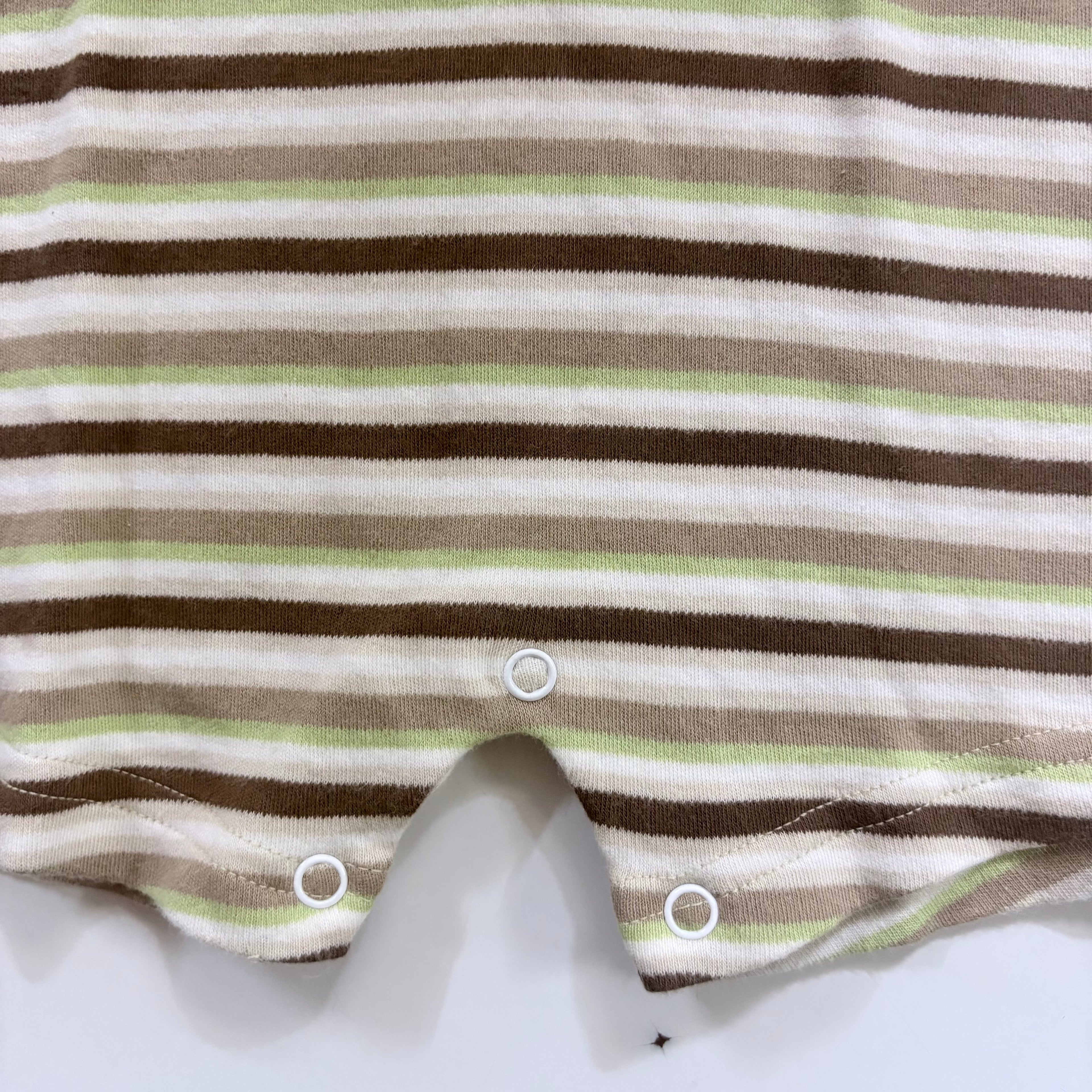 Striped Polo Baby Jumpsuit