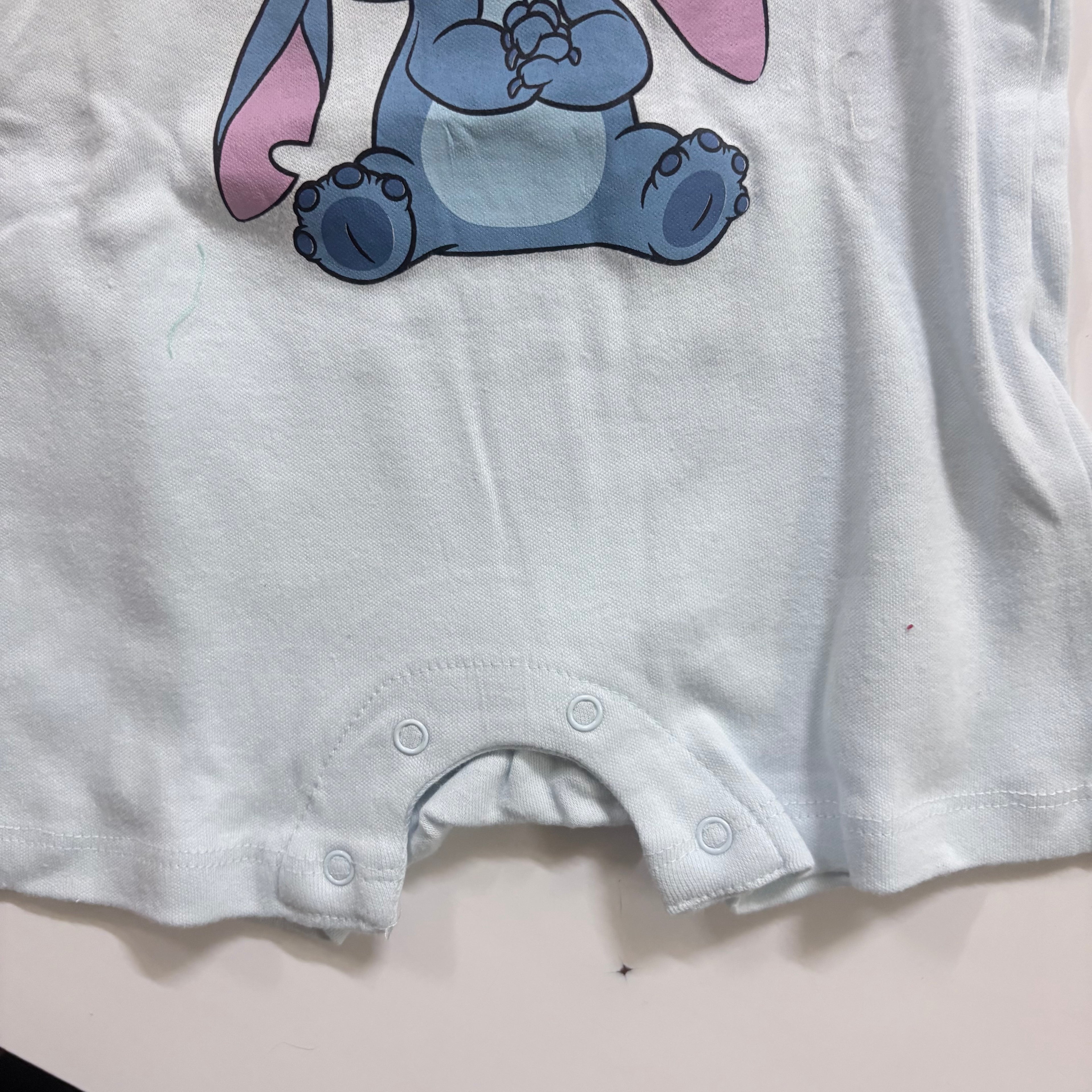 Blue Stitch Baby Jumpsuit