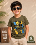 Boys Skateboard Graphic Cotton T-Shirt