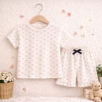 Tiny Bow Print Co-ord Set