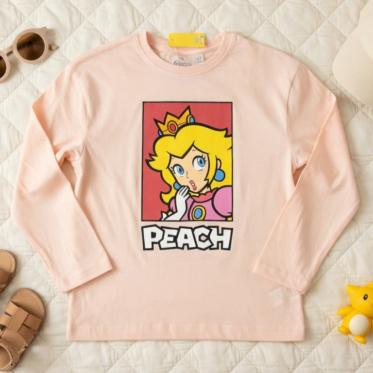 Princess Character Print Full Sleeve T-Shirt