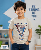 Generation Graphic Boys Cotton T-Shirt