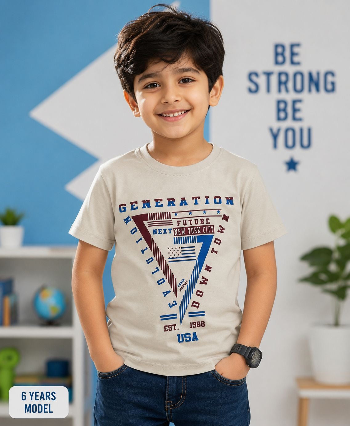 Generation Graphic Boys Cotton T-Shirt