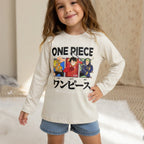One Piece Anime Graphic Full Sleeve T-Shirt