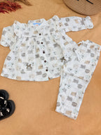 Forest Friends Sheep Muslin Co-ord Set