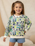 Mickey Mouse All-Over Print Full Sleeve T-Shirt