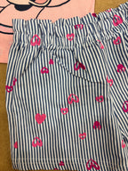 Baby Girl Minnie Mouse Ruffle Sleeve Shorts Set