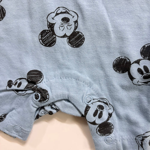 Mickey Print Baby Jumpsuit