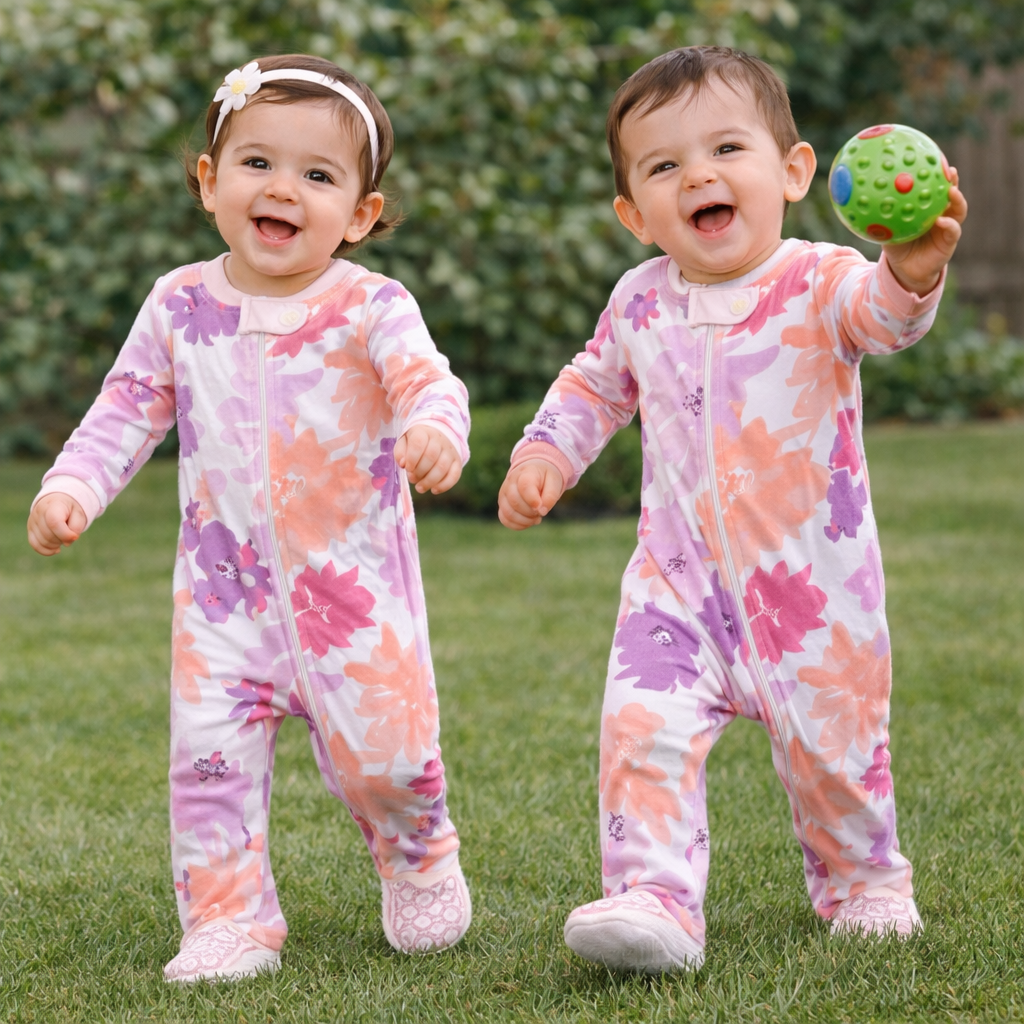 Premium Interlock Baby Romper Combo (Pack of 3)