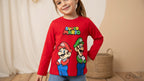 Super Mario & Luigi Graphic Full Sleeve T-Shirt