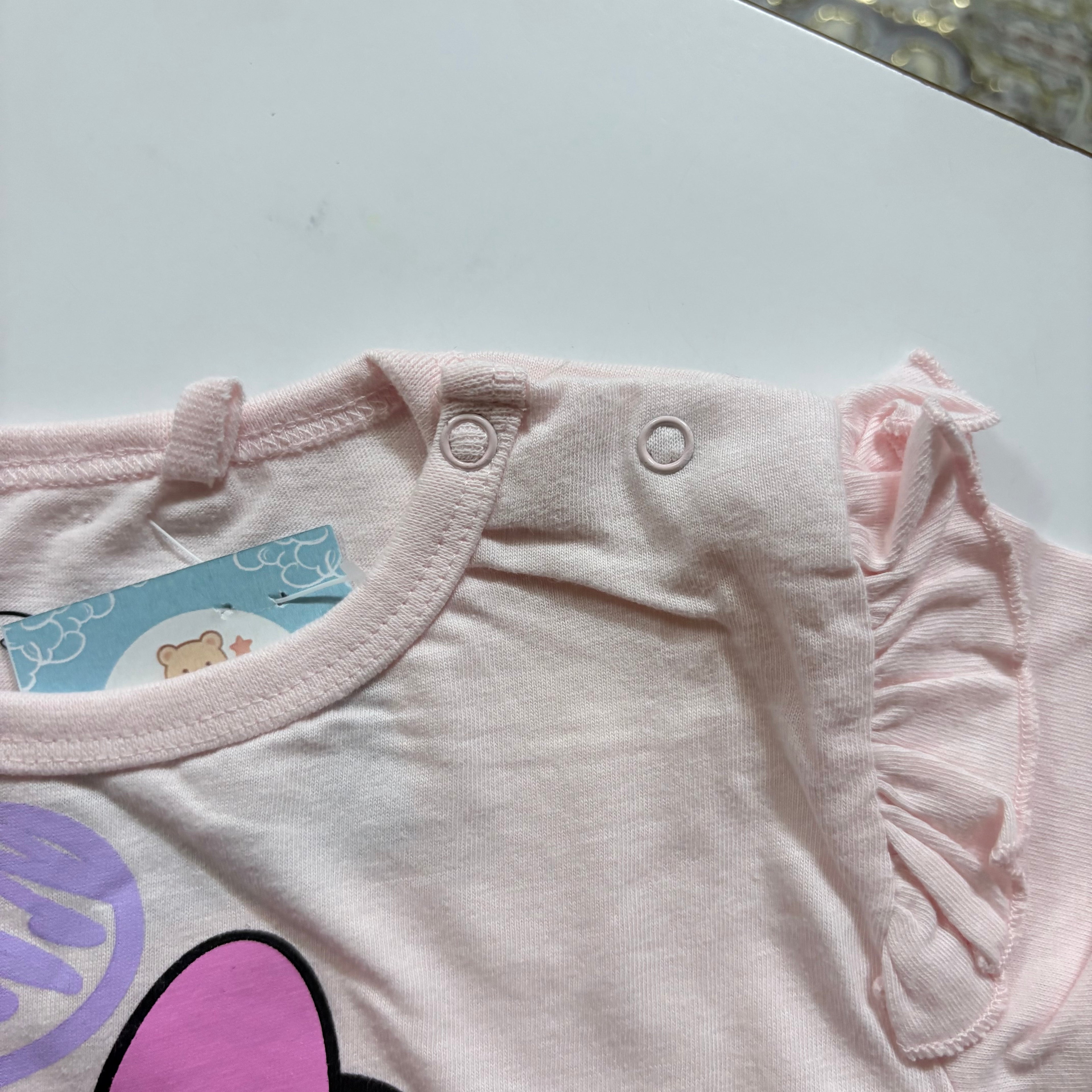 Minnie Floral Baby Jumpsuit