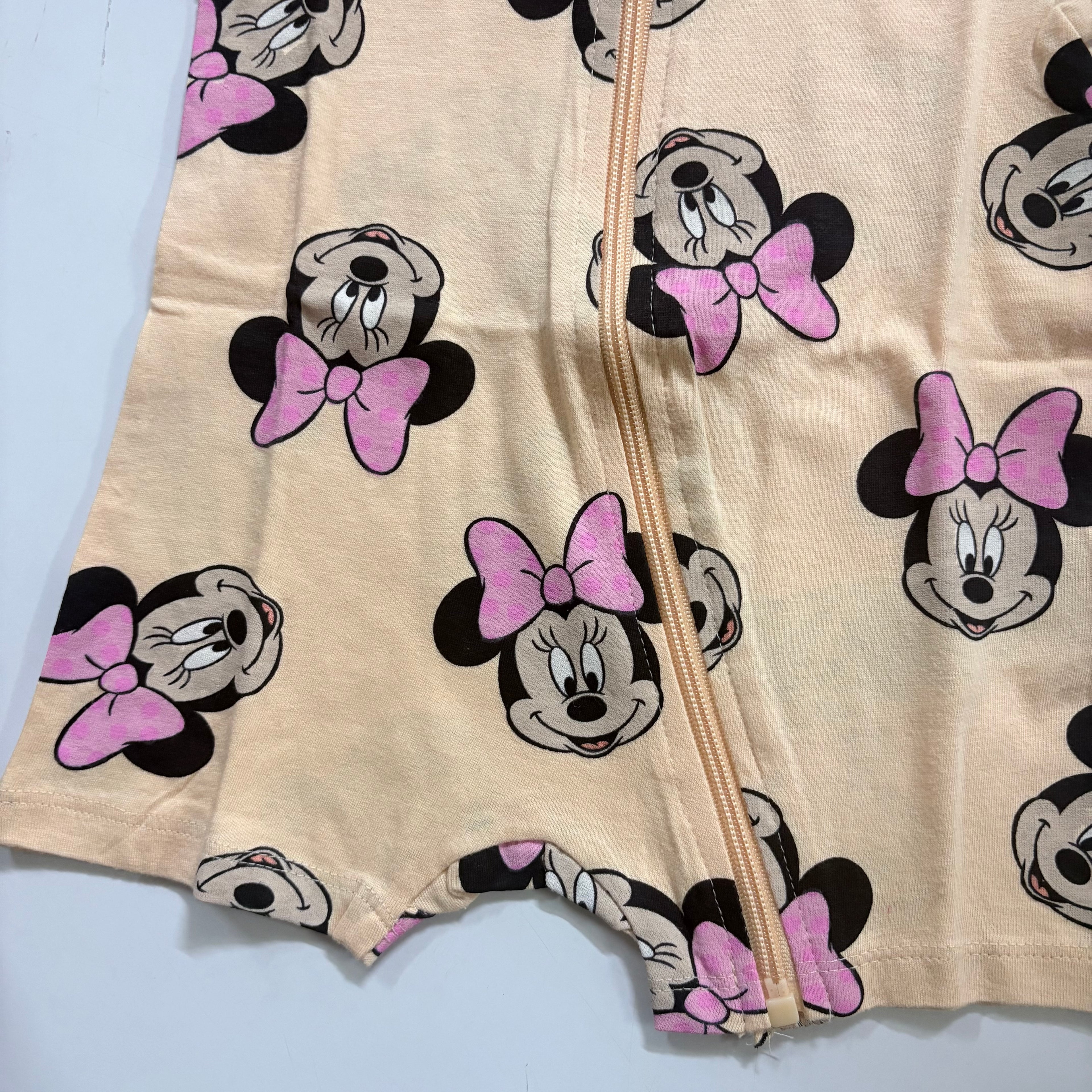 Minnie Print Baby Jumpsuit
