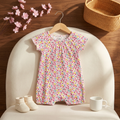 Floral Print Baby Jumpsuit