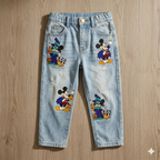 Mickey Blue Denim Jeans