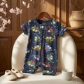 Monster Print Baby Jumpsuit