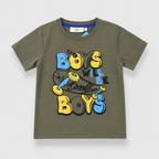 Boys Skateboard Graphic Cotton T-Shirt