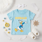 Donald Duck Printed Cotton T-Shirt