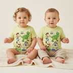 Green Toy Story Cotton T-Shirt