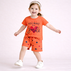 Primark You Make Me Smile Cotton Shorts Set