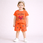 Primark You Make Me Smile Cotton Shorts Set