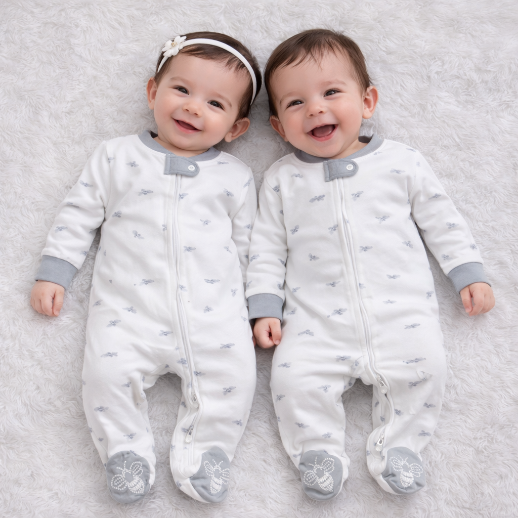 Premium Interlock Baby Romper Combo (Pack of 3)