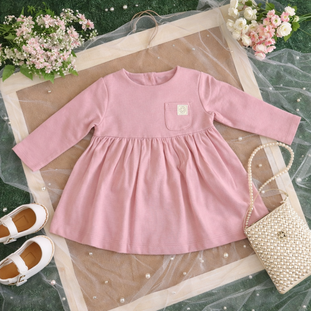 Mini Mello Blush Pink Everyday Comfort Dress