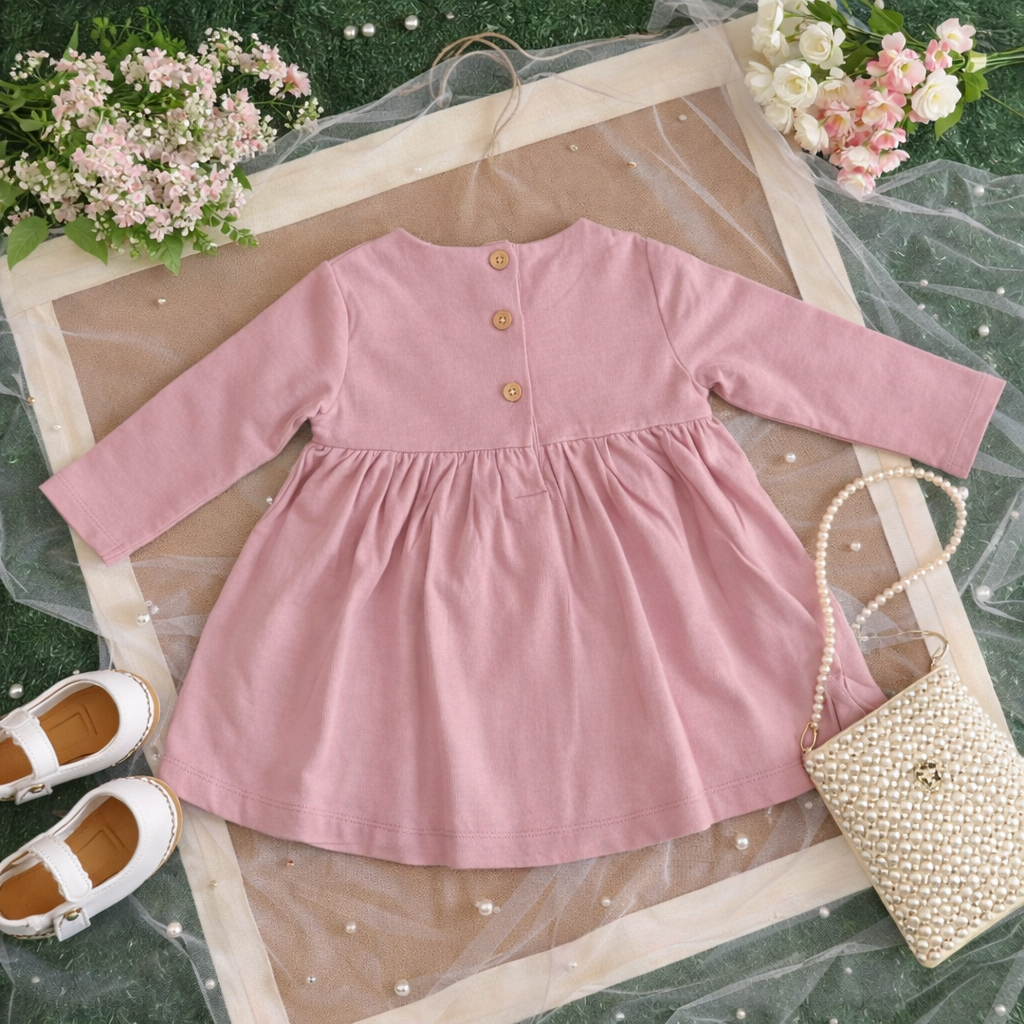 Mini Mello Blush Pink Everyday Comfort Dress